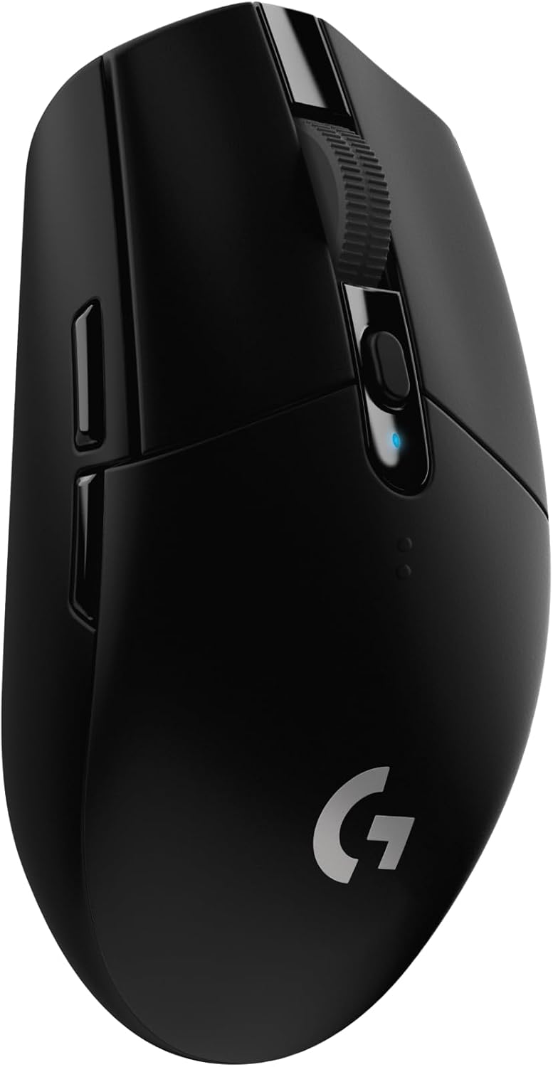 Logitech G305 LIGHTSPEED - Ratón gaming inalámbrico, 12000 DPI (Negro)