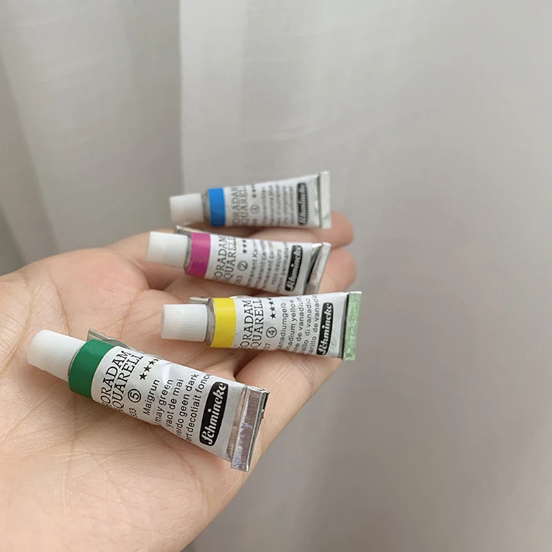 1PC Funny Paint Watercolor Hair Clip For Women Creative Handmade Duckbill Hairpin Child Hair Barrette Party Random Color