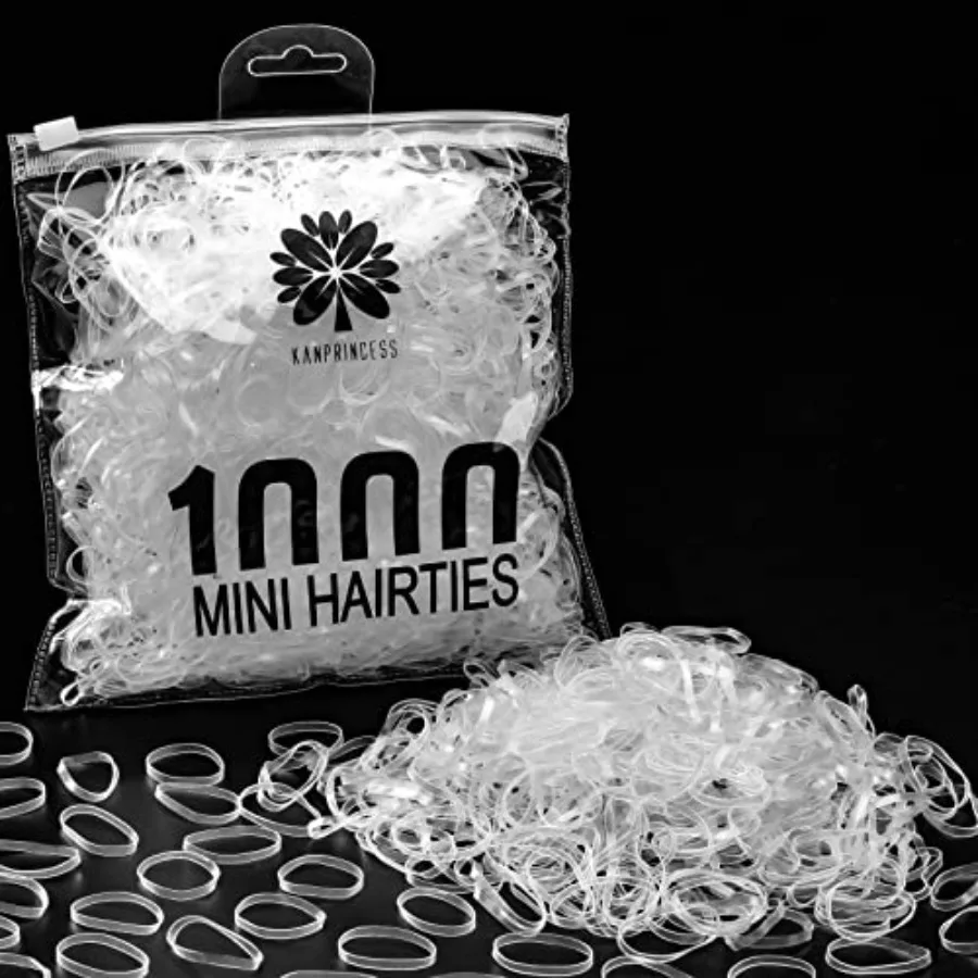 1000PCS Hair Rubber Bands