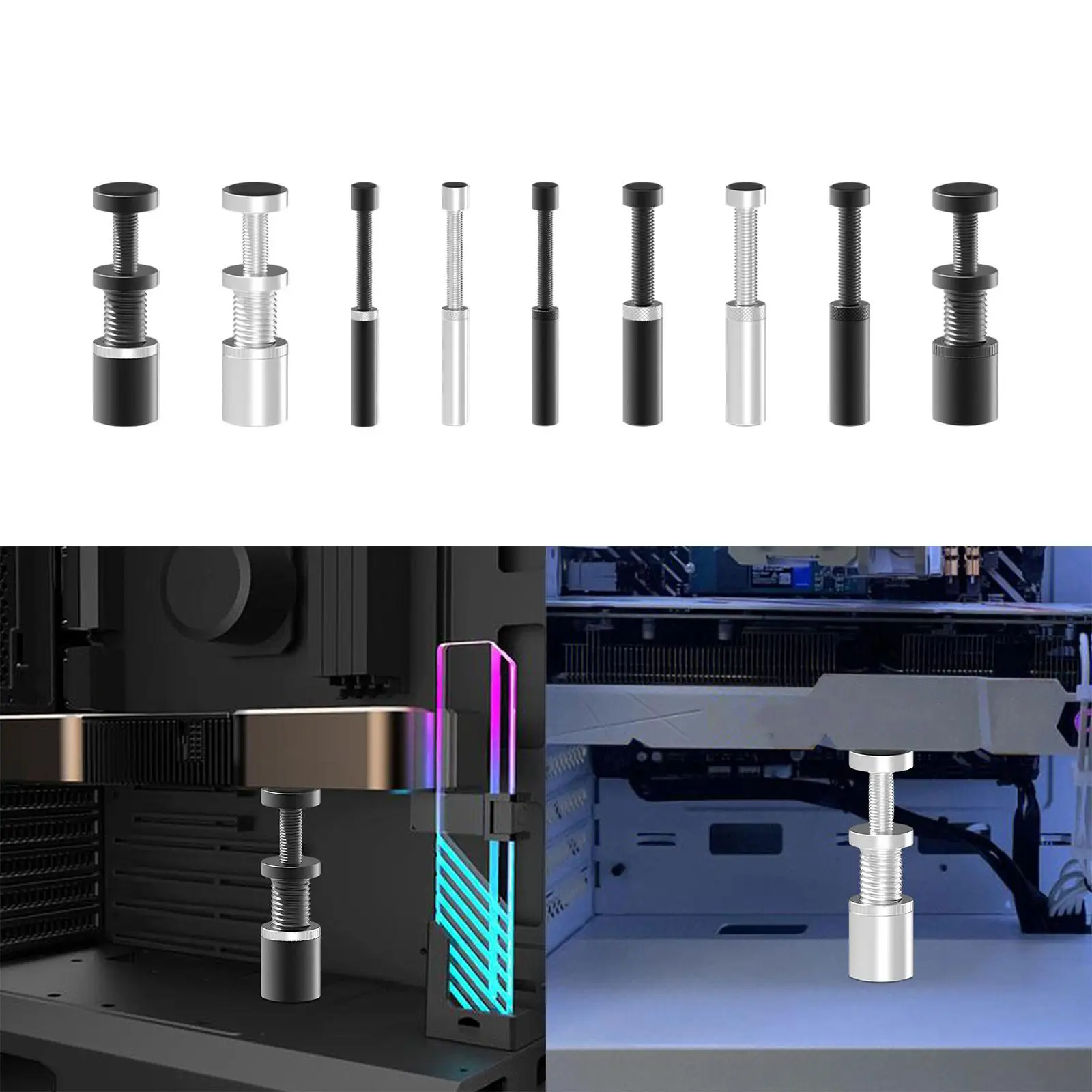 Graphics Card Support Universal Height Adjustable Heavy Duty Graphics Card