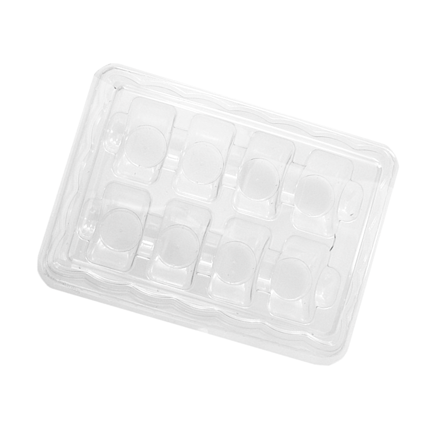 Caja de Plástico para 8 Macarons de Glotomania